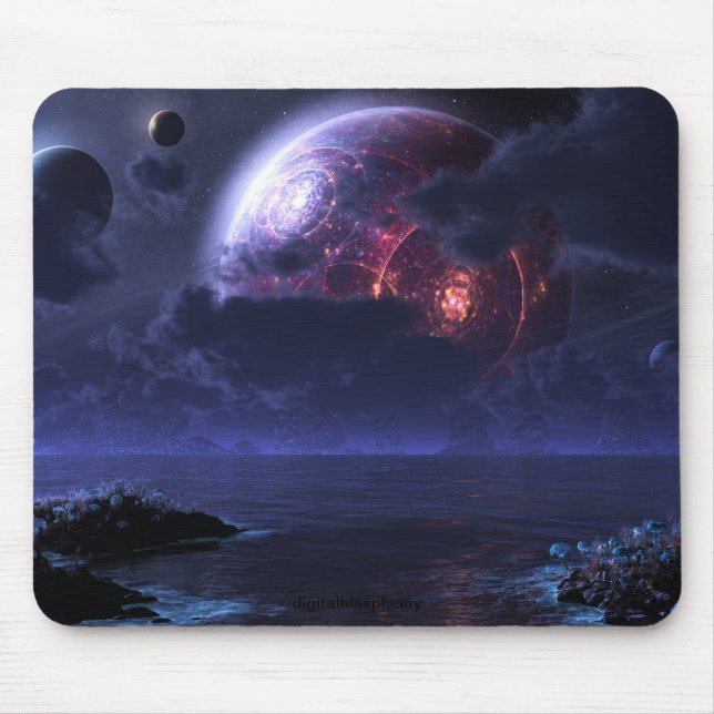 Tapis De Souris Lune Mousepad de Phraxis (Devant)