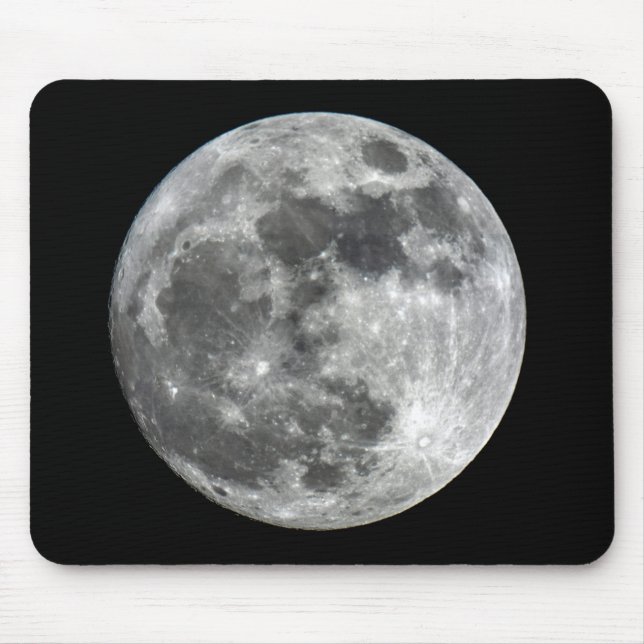 Tapis De Souris Lune Mousepad de Supermoon (Devant)