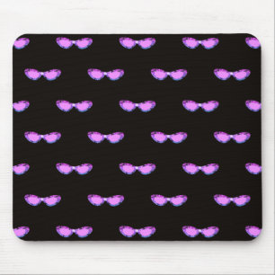 Tapis De Souris Lunettes de soleil Bougie parties scintillant rose