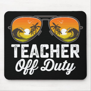 Tapis De Souris Lunettes de soleil de professeur hors service dern