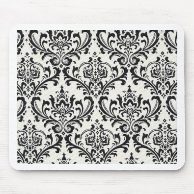 TAPIS DE SOURIS LUXERY 2 NOIRS ET BLANCS (Devant)