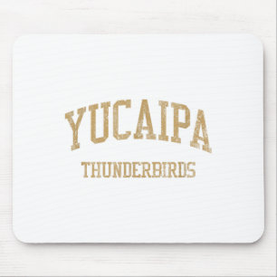 Tapis De Souris Lycée Yucaipa Hs Yucaipa Ca Vintage Srts