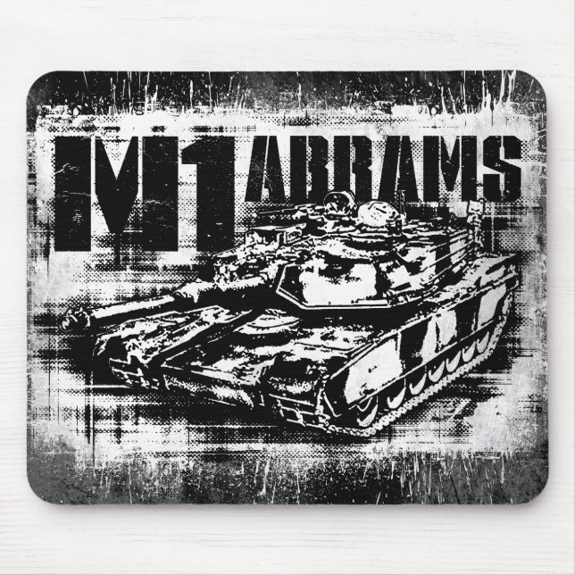 Tapis De Souris M1 Abrams Mousepad (Devant)