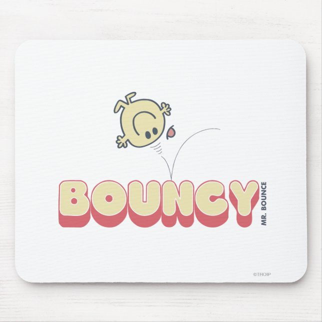 Tapis De Souris M. Bounce Rebondit Sur Sa Tête (Devant)