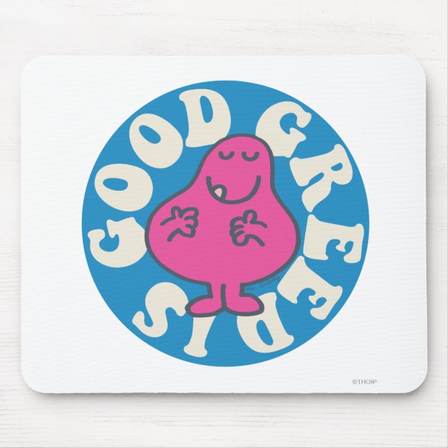 Tapis De Souris M. Greedy | La cupidité est bonne (Devant)