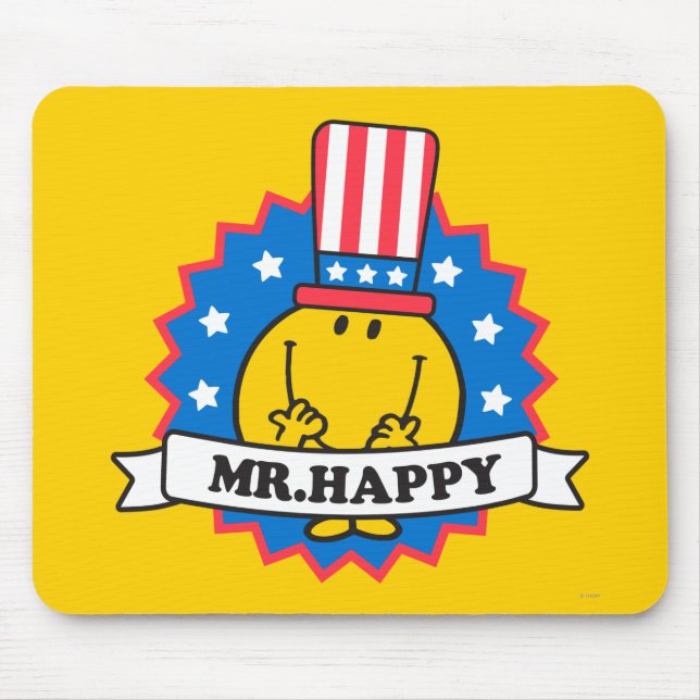 Tapis De Souris M. Happy Election Seal (Devant)