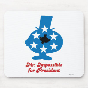 Tapis De Souris M. Impossible Pour Le Président
