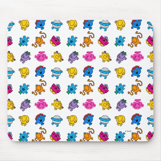 Tapis De Souris M. Men & Little Miss | Danse Motif (Devant)