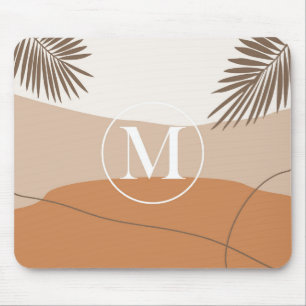 Tapis De Souris M - Métètre Monogramme Milieu M Conception abstrai
