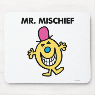 Tapis De Souris M. Mischief   Sourire avec joie