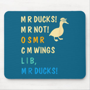 Tapis De Souris M R Canards M R Pas O S M R Cm Wangs Lib M R Canar