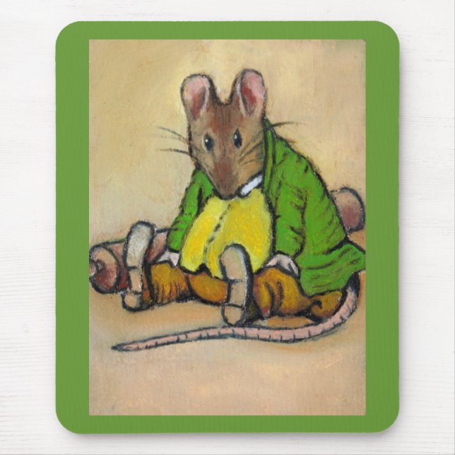 TAPIS DE SOURIS M. SAMUEL WHISKERS, APRÈS BEATRIX POTTER (Devant)