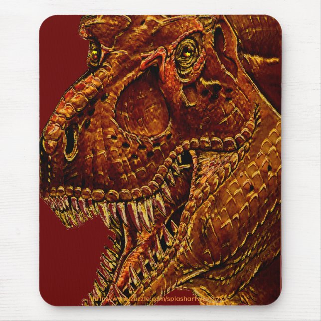 Tapis De Souris M. "T" Rex dans votre clavier de souris (Devant)