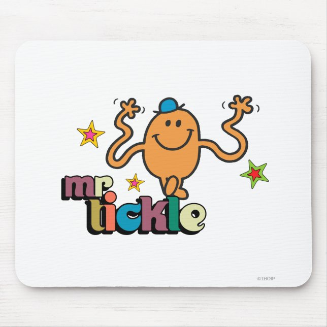Tapis De Souris M. Tickle | Étoiles Étincelantes (Devant)