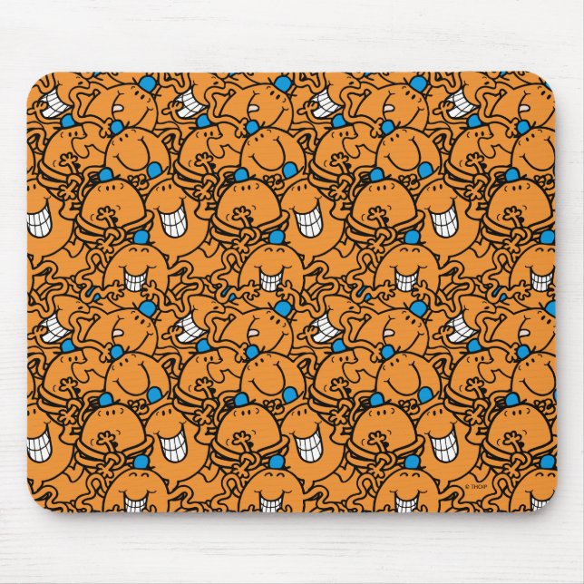 Tapis De Souris M. Tickle | Motif de ticket orange (Devant)