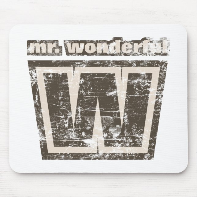 Tapis De Souris M. vintage Wonderful (Devant)