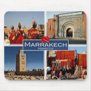 Tapis De Souris MA Maroc - Marrakech - Place Jemaa El F -