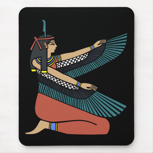 Tapis De Souris Ma'at La déesse égyptienne Mousepad (Devant)