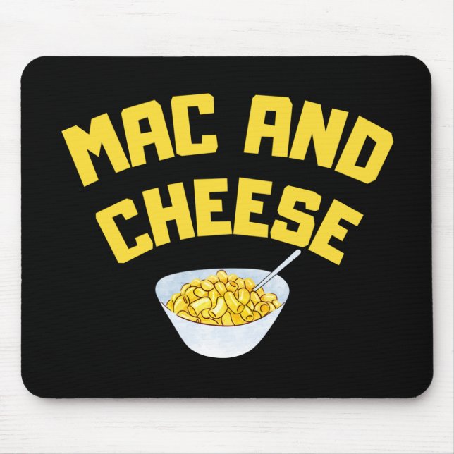 Tapis De Souris Mac Et Fromage| Macaroni Et Fromage (Devant)