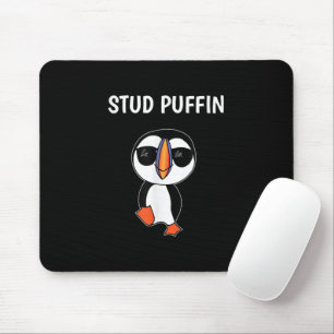 Tapis De Souris Macareux Stud Puffin Oiseau Drôle
