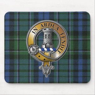 Tapis De Souris MacCallum Tartan & Badge