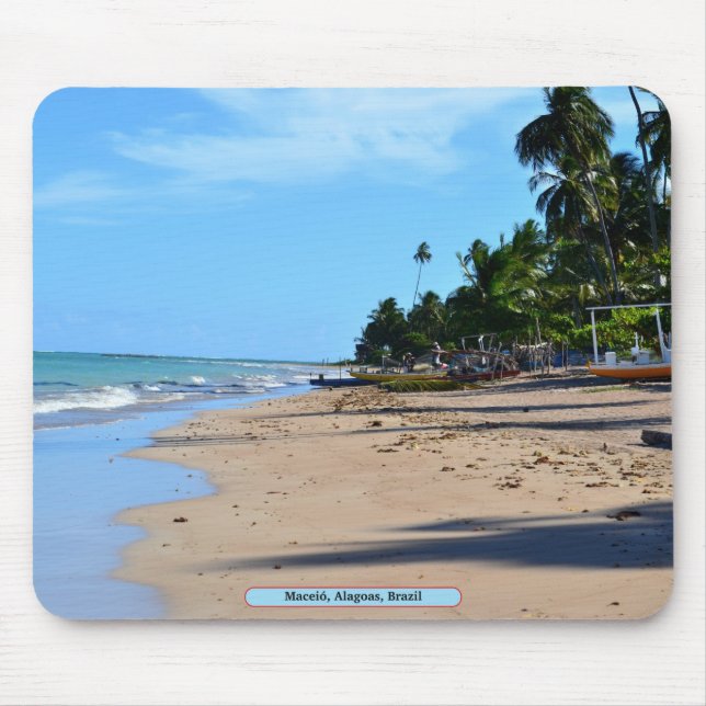Tapis De Souris Maceió, Alagoas, Brésil (Devant)