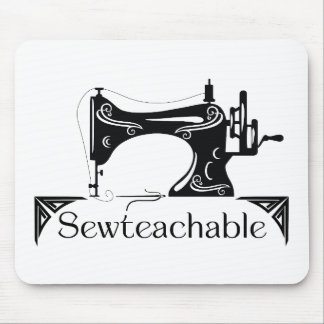 Tapis De Souris Machine à coudre vintage Sewteachable