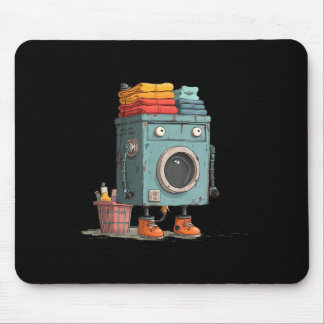 Tapis De Souris Machine à laver heureuse