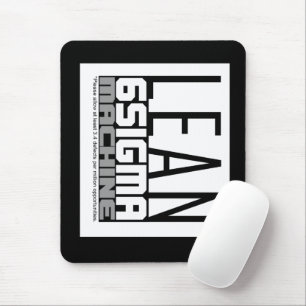 Tapis De Souris Machine Lean Six Sigma