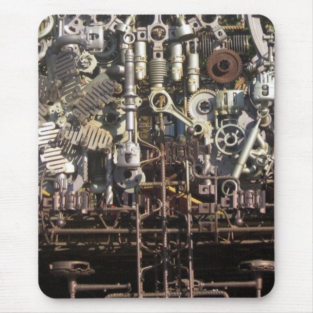 Tapis De Souris Machines mécaniques de machines de Steampunk (Devant)