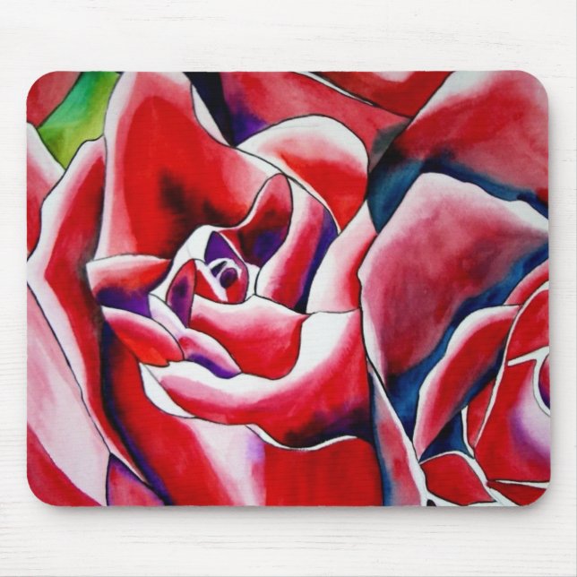 Tapis De Souris Macro roses roses (Devant)