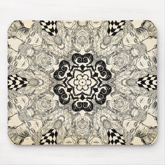 Tapis De Souris Mad Hatter Kaleidoscope 2 (Devant)