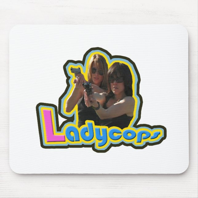 Tapis De Souris Madame Cops Mousepad (Devant)