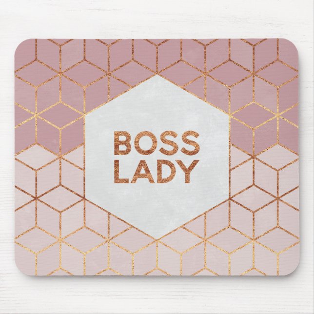 Tapis De Souris Madame de patron (Devant)