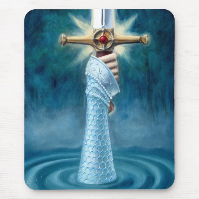 Tapis De Souris Madame du lac Mousepad - verticale (Devant)