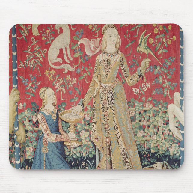 Tapis De Souris Madame et la licorne : 'Taste (Devant)