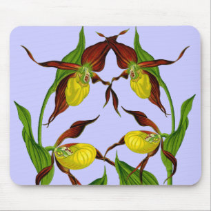 Tapis De Souris Madame pantoufles a enlacé Mousepad