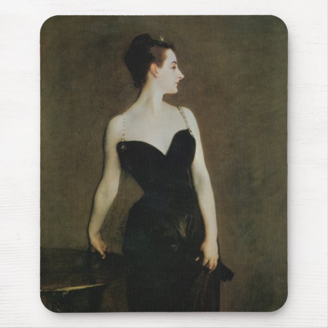 Tapis De Souris Madame X par John Singer Sargent (Devant)