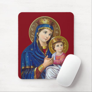 Tapis De Souris Madone et Enfant