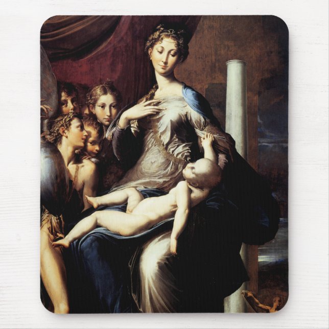 Tapis De Souris Madonna au long cou (Devant)