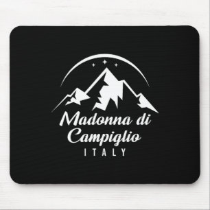 Tapis De Souris Madonna Di Campiglio Italie Station de ski Snowb