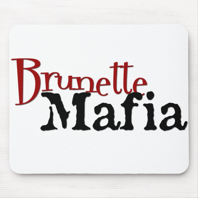 Tapis De Souris Mafia de brune - Mousepad (Devant)