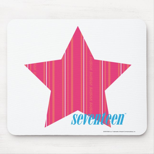 Tapis De Souris Magenta mince 3 de rayures (Devant)