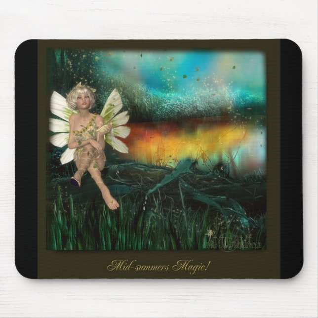 Tapis De Souris Magie de milieu de l'été (Devant)