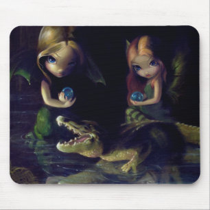 Tapis De Souris Magie" Mousepad "d'alligator