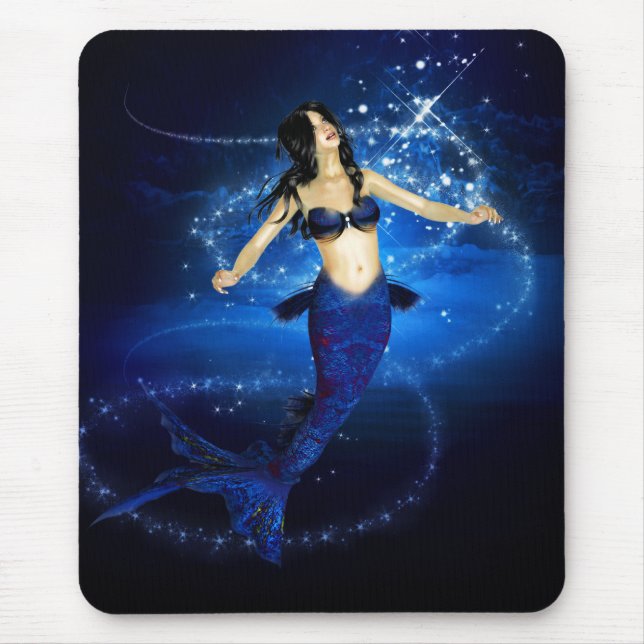 Tapis De Souris Magie Mousepad de sirène (Devant)