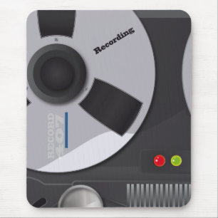 Tapis De Souris Magnétophone à bande