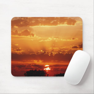 Tapis De Souris Magnifique Sunset Sky Mousepad