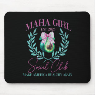 Tapis De Souris Maha Girl Social Club Trump Kennedy Make America H