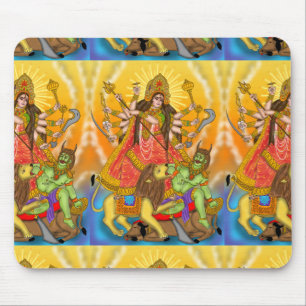 Tapis De Souris Mahishasur Mardini Durga